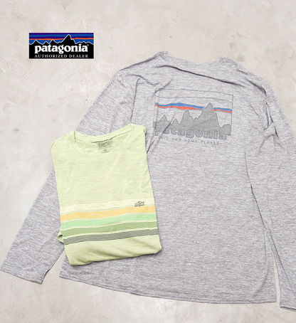 【patagonia】パタゴニア men's L/S Capilene Cool Daily Graphic Shirt "2Color” ※ネコポス可