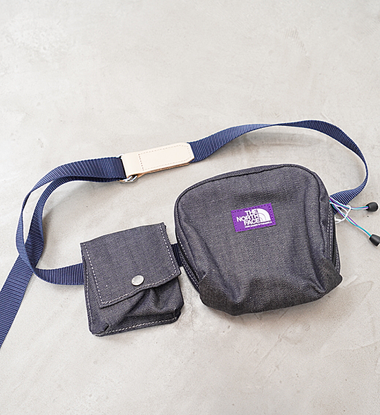 【THE NORTH FACE PURPLE LABEL】ノースフェイスパープルレーベル Denim Stroll Belt Bag "Indigo"