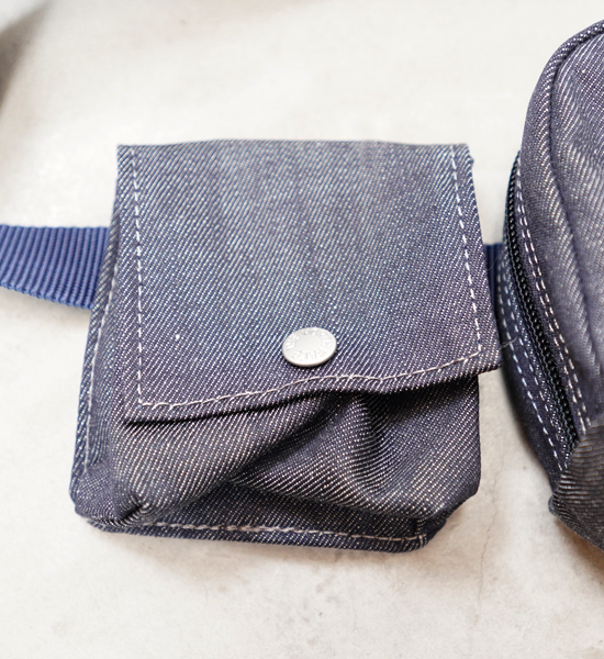 【THE NORTH FACE PURPLE LABEL】ノースフェイスパープルレーベル Denim Stroll Belt Bag "Indigo"