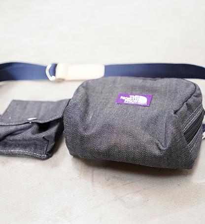 【THE NORTH FACE PURPLE LABEL】ノースフェイスパープルレーベル Denim Stroll Belt Bag "Indigo"