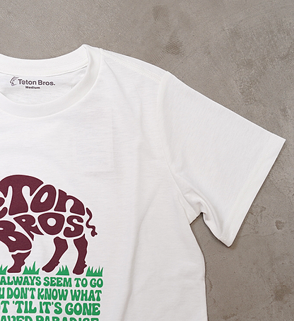 【Teton Bros】ティートンブロス women's TB Buffalo Tee "3Color" ※ネコポス可