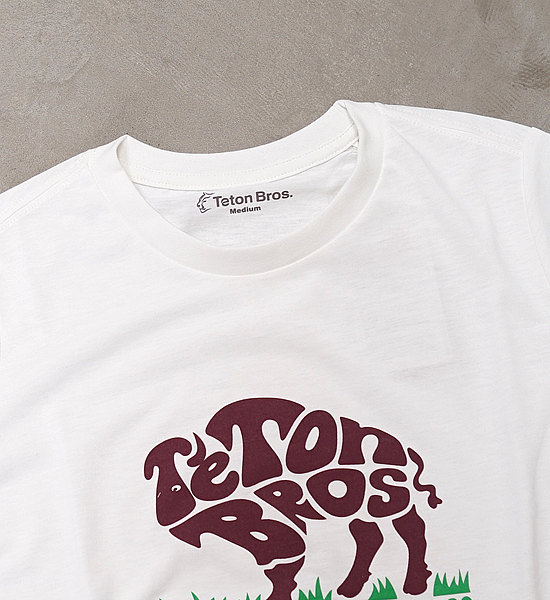 【Teton Bros】ティートンブロス women's TB Buffalo Tee "3Color" ※ネコポス可