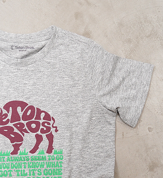 【Teton Bros】ティートンブロス women's TB Buffalo Tee "3Color" ※ネコポス可