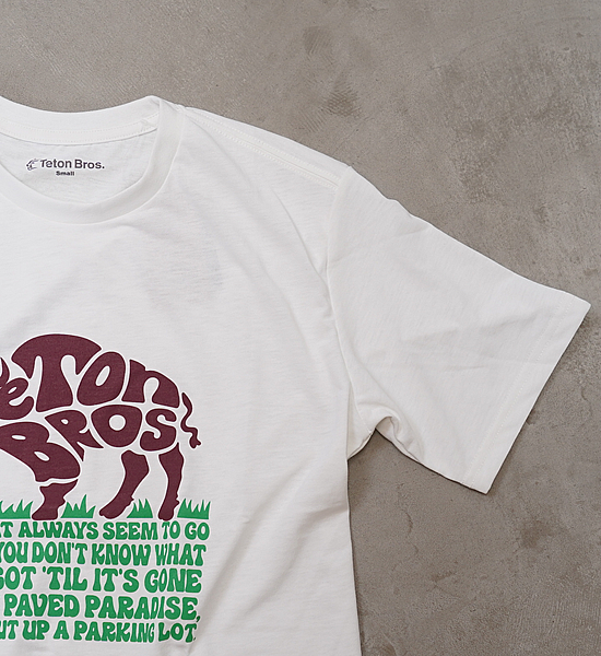 【Teton Bros】ティートンブロス men's TB Buffalo Tee "3Color" ※ネコポス可