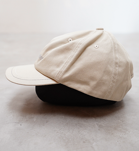 【and wander】アンドワンダー cotton twill cap "2Color"