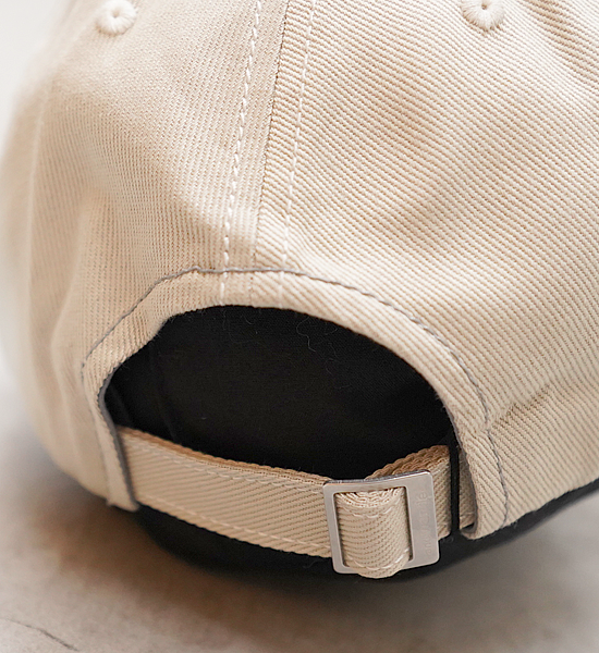 【and wander】アンドワンダー cotton twill cap "2Color"