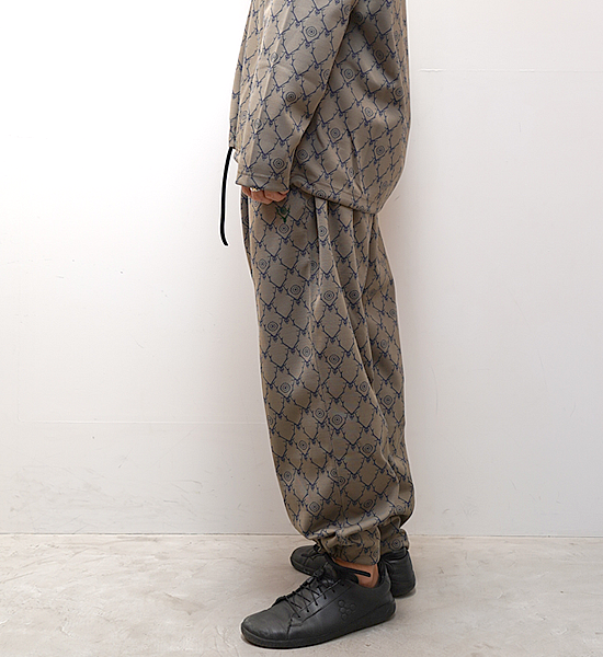 【South2 West8】サウスツーウエストエイト String C.S. Pant-Poly Jq/Skull&Target "Khaki"