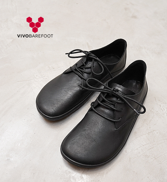 【VIVOBAREFOOT】ヴィヴォ ベアフット men's Addis Oxford "Black"