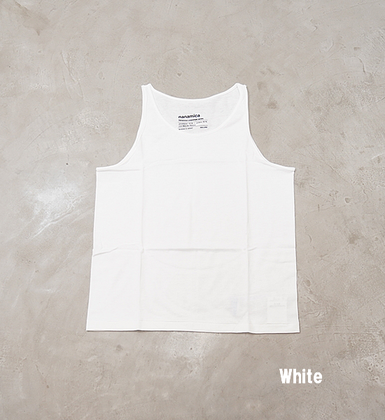 【nanamica】ナナミカ women's nanamica Loopwheel COOLMAX Jersey Camisole "2Color"