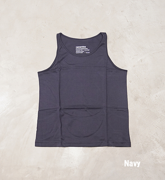 【nanamica】ナナミカ women's nanamica Loopwheel COOLMAX Jersey Camisole "2Color"