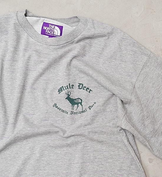 【THE NORTH FACE PURPLE LABEL】ノースフェイスパープルレーベル women's L/S Graphic Tee "2Color"