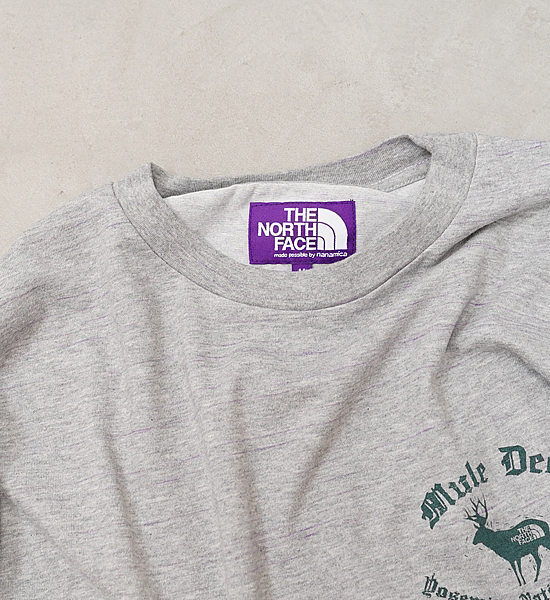 【THE NORTH FACE PURPLE LABEL】ノースフェイスパープルレーベル women's L/S Graphic Tee "2Color"