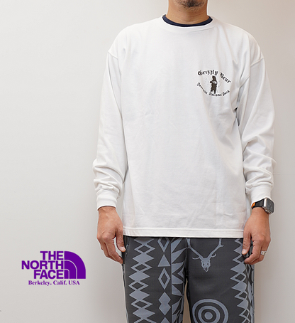 【THE NORTH FACE PURPLE LABEL】ノースフェイスパープルレーベル men's L/S Graphic Tee "2Color"