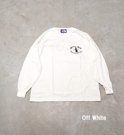 【THE NORTH FACE PURPLE LABEL】ノースフェイスパープルレーベル men's L/S Graphic Tee "2Color"