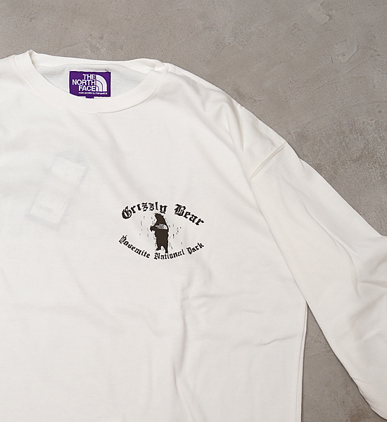 【THE NORTH FACE PURPLE LABEL】ノースフェイスパープルレーベル men's L/S Graphic Tee "2Color"