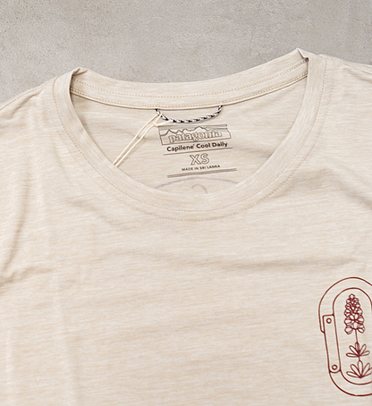 【patagonia】パタゴニア women's Capilene Cool Daily Graphic Shirt（Mountain/Trail) "2Color" ※ネコポス可