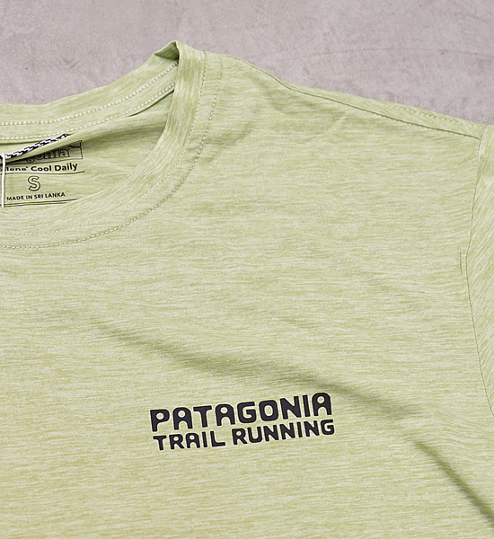 【patagonia】パタゴニア men's Capilene Cool Daily Graphic Shirt（Mountain/Trail) "2Color"