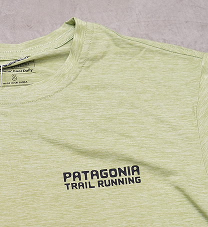 【patagonia】パタゴニア men's Capilene Cool Daily Graphic Shirt（Mountain/Trail) "2Color"