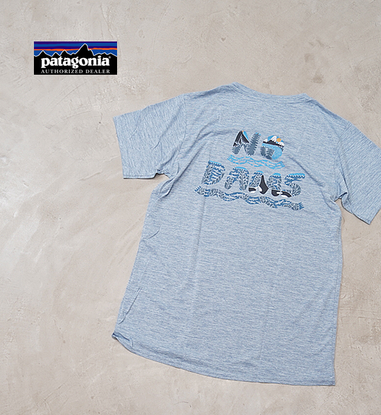 【patagonia】パタゴニア women's Capilene Cool Daily Graphic Shirt（Water） "NSBX" ※ネコポス可