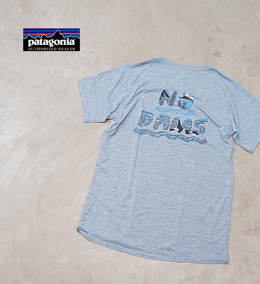 【patagonia】パタゴニア women's Capilene Cool Daily Graphic Shirt（Water） "NSBX" ※ネコポス可