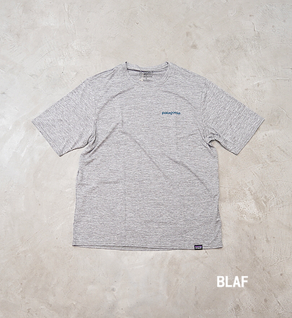 【patagonia】パタゴニア men's Capilene Cool Daily Graphic Shirt（Water) "BLAF" ※ネコポス可