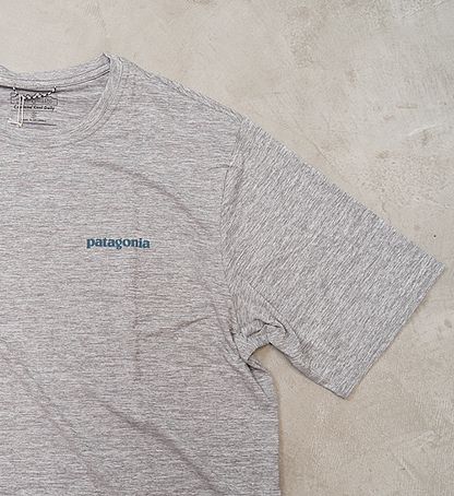 【patagonia】パタゴニア men's Capilene Cool Daily Graphic Shirt（Water) "BLAF" ※ネコポス可