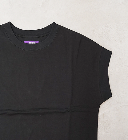 【THE NORTH FACE PURPLE LABEL】ノースフェイスパープルレーベル women's Cropped Sleeve Tee "3Color"