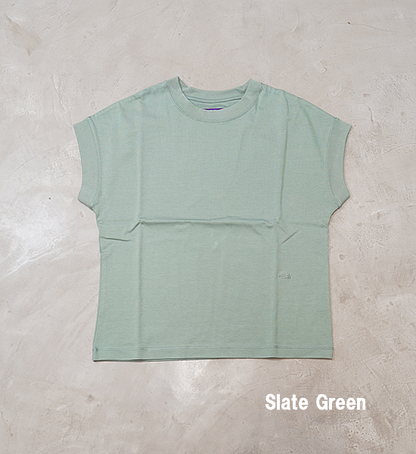 【THE NORTH FACE PURPLE LABEL】ノースフェイスパープルレーベル women's Cropped Sleeve Tee "3Color"