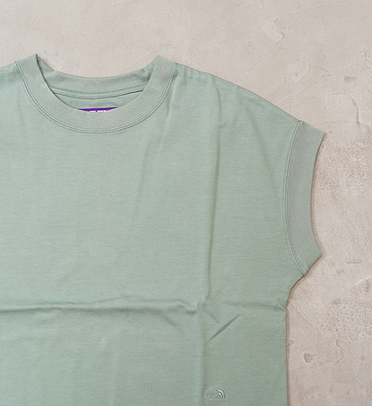 【THE NORTH FACE PURPLE LABEL】ノースフェイスパープルレーベル women's Cropped Sleeve Tee "3Color"