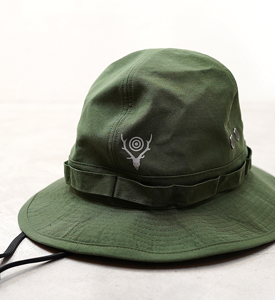 【South2 West8】サウスツーウエストエイト Jungle Hat - Nylon Oxford "3Color"