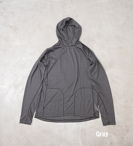 【Teton Bros】ティートンブロス Axio Lite Hoody "Gray"