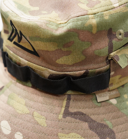 【NEW ERA OUTDOOR】ニューエラアウトドア Adventure CORDURA Multicam Mountain Initial Logo "Camo Black"