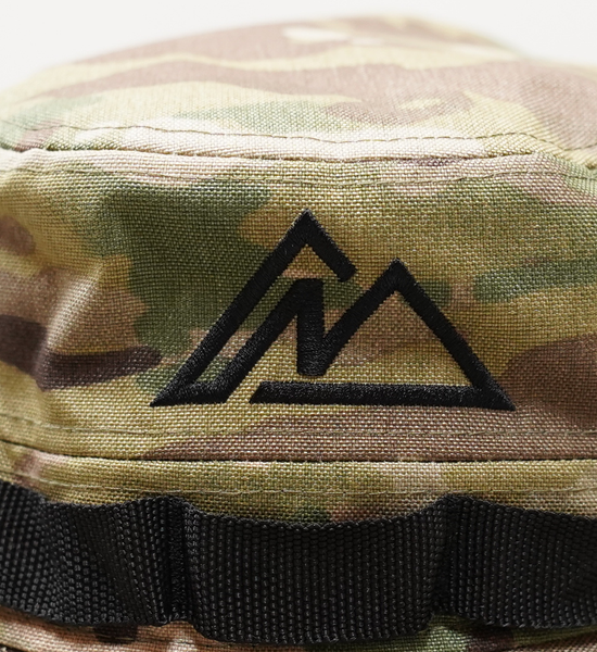 【NEW ERA OUTDOOR】ニューエラアウトドア Adventure CORDURA Multicam Mountain Initial Logo "Camo Black"