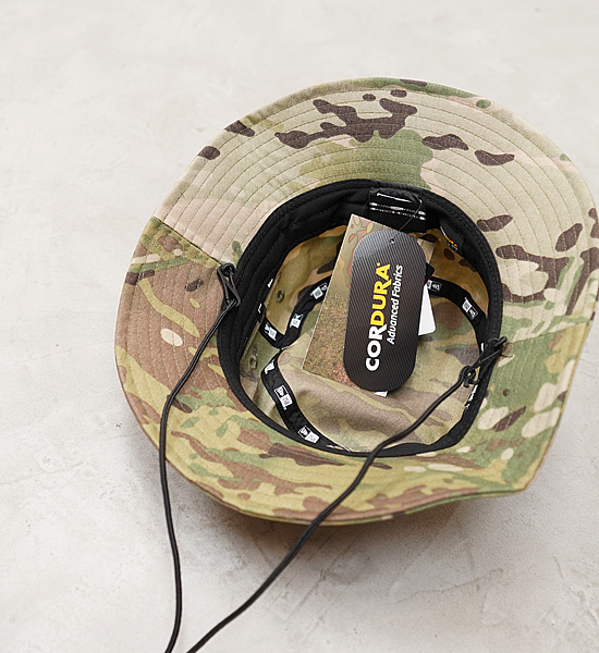 【NEW ERA OUTDOOR】ニューエラアウトドア Adventure CORDURA Multicam Mountain Initial Logo "Camo Black"