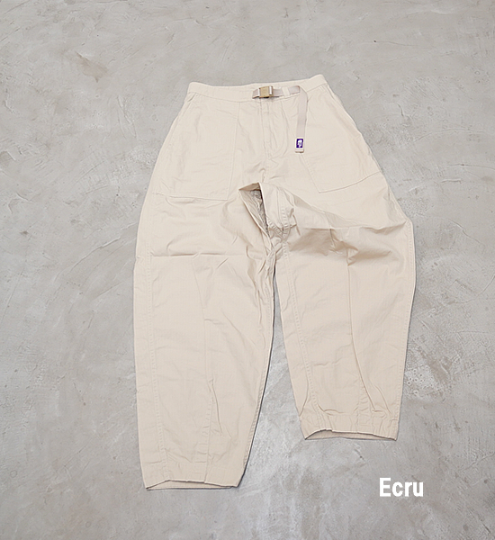 【THE NORTH FACE PURPLE LABEL】ノースフェイスパープルレーベル women's Ripstop Wide Cropped Pants "2Color"