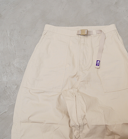 【THE NORTH FACE PURPLE LABEL】ノースフェイスパープルレーベル women's Ripstop Wide Cropped Pants "2Color"