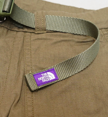 【THE NORTH FACE PURPLE LABEL】ノースフェイスパープルレーベル men's Ripstop Wide Cropped Pants "2Color"