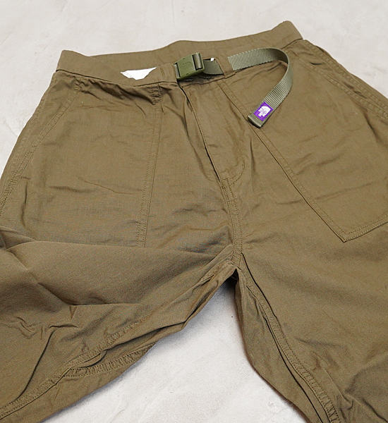 【THE NORTH FACE PURPLE LABEL】ノースフェイスパープルレーベル men's Ripstop Wide Cropped Pants "2Color"