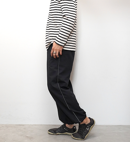 【and wander】アンドワンダー men's vent pants "2Color"