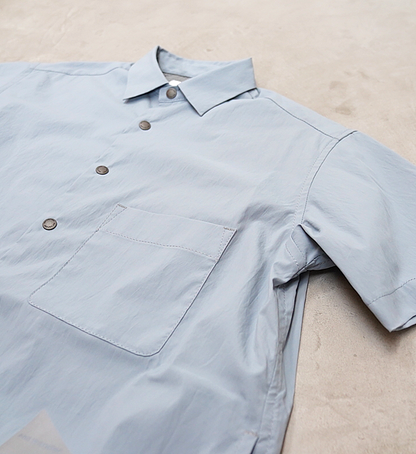 【and wander】アンドワンダー women's UV cut stretch SS shirt "2Color"