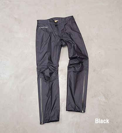 【Teton Bros】ティートンブロス unisex Feather Rain Pant "Black"