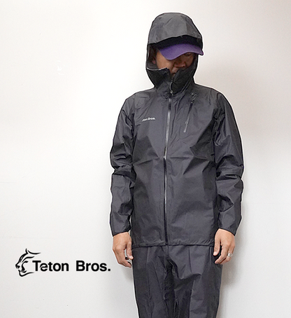 【Teton Bros】ティートンブロス unisex Feather Rain Full Zip Jacket "2Color"