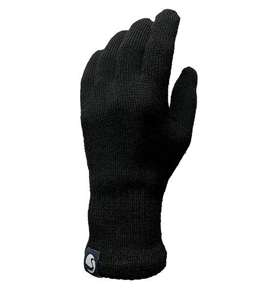 【SWANY】スワニー unsex Merino Knit Glove "Black" ※ネコポス可