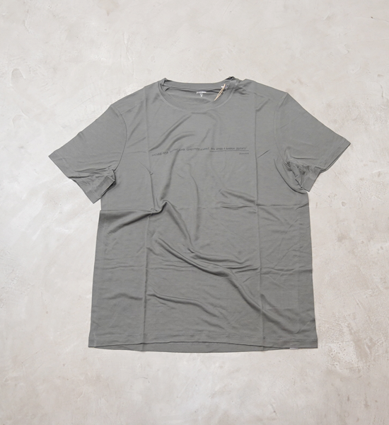 【HOUDINI】フーディニ men's Tree Message Tee "Greeness×Reconnect"