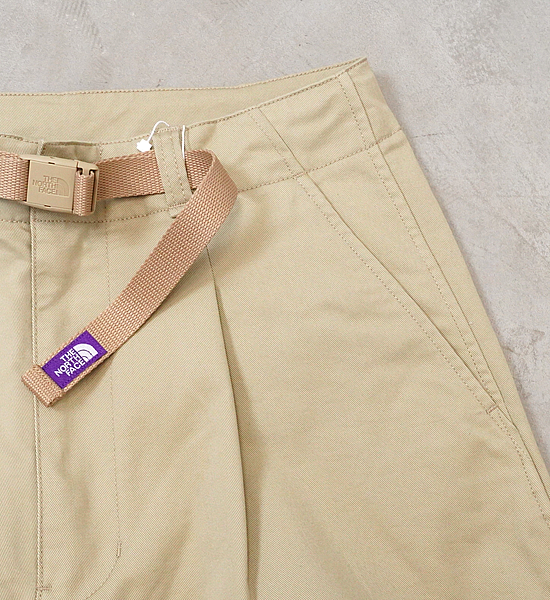 【THE NORTH FACE PURPLE LABEL】ノースフェイスパープルレーベル women's Stretch Twill Tuck Shorts "2Color"