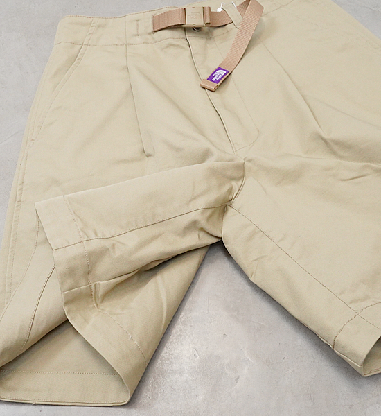 【THE NORTH FACE PURPLE LABEL】ノースフェイスパープルレーベル women's Stretch Twill Tuck Shorts "2Color"