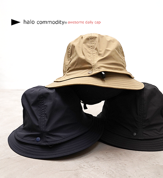 【halo commodity】ハロコモディティ Chock Hat "3Color"