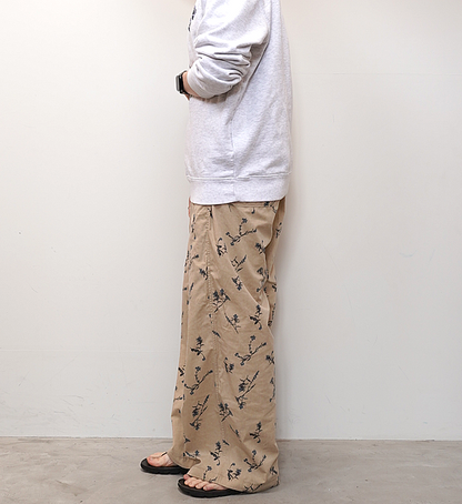 【THE NORTH FACE PURPLE LABEL】ノースフェイスパープルレーベル women's Polyester Linen Field Pants "Beige"