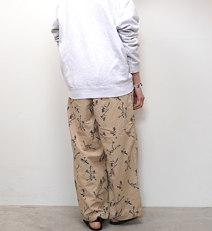 【THE NORTH FACE PURPLE LABEL】ノースフェイスパープルレーベル women's Polyester Linen Field Pants "Beige"