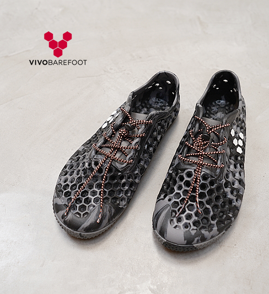 【VIVOBAREFOOT】ヴィヴォ ベアフット men's Ultra �V "Obsidian×Gray"